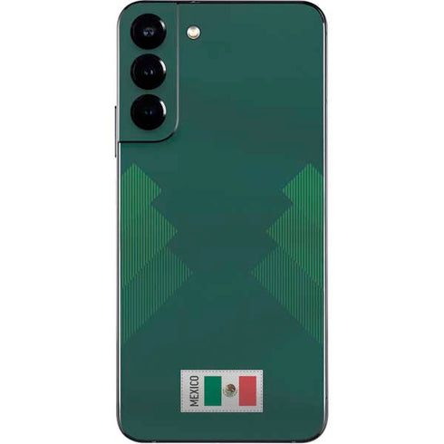 Mexico Soccer Flag Galaxy S22 Plus Skin